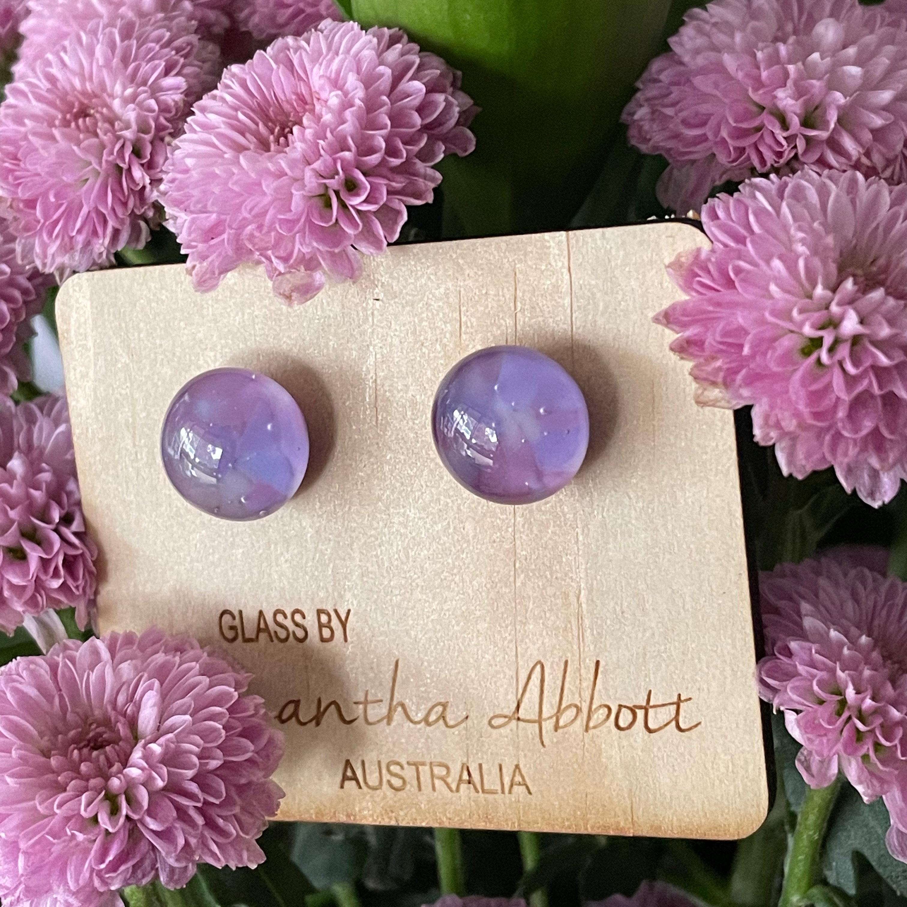 Earthy violet – Samantha Abbott Glass